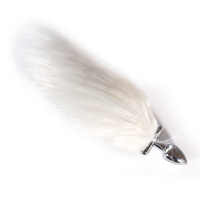 Jouet queue de renard, accessoire anal lumineux à LED pour noël