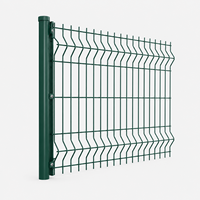 Malla de Seguridad Soldada 3D LINSHENG, Panel de 50x100mm para Delimitación de Centros Logísticos