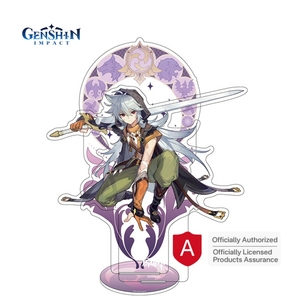 Decorazioni da scrivania regalo 2025 con licenza ufficiale Genshin impatto acrilico Standee Genshin <span class=keywords><strong>Fischl</strong></span> supporto acrilico per arredamento tavolo - Product Image 5