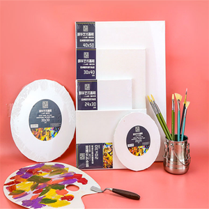 Tele per Artisti di Alta Qualità Minghua 12*16 Pollici, Pre-tese per <span class=keywords><strong>Pittura</strong></span> Acrilica e <span class=keywords><strong>a</strong></span> <span class=keywords><strong>Olio</strong></span> - Product Image 2