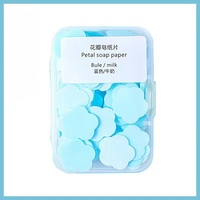 Feuilles de savon en papier jetables pour le lavage des mains, OEM, mini savon en papier, feuilles de savon en papier de voyage
