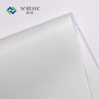 Toile en tissu enduit de PTFE en fibre de filament longue avec stores rouleau à armure toile tissu en fibre de verre électronique