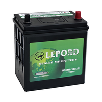 Batterie auto 12V 45Ah sans entretien Batterie de voiture électrique standard JIS d'excellente performance