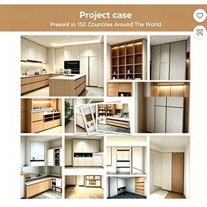 Mueble de Comedor Modular de Lujo, Moderno, Hecho <span class=keywords><strong>a</strong></span> Medida, Resistente al Fuego, de Madera Ecológica, Multifuncional para Comedor/Sala de Estar - Product Image 6