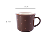 Tasse à café en céramique personnalisée avec impression d'attractions touristiques, idéale pour les restaurants, cafés, centres d'accueil et articles touristiques