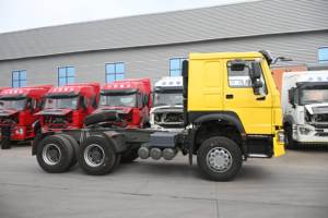 รถบรรทุกหัวลาก HOWO 6X4 Sinotruk มือสองคุณภาพสูง ขายดี ผลิตในจีน 10 ล้อ 251-350 แรงม้า รับน้ำหนัก 11-20 ตัน - Product Image 4