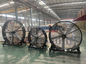 Ventilador HVLS Portátil de 1.2m para Gimnasio y Fitness con Montaje en Techo, Componente de Motor Central, Ventilador HVLS Móvil para Gimnasio y Fitness - Product Image 2