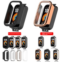 Casing Bumper Berongga untuk Smart Band 11 Bahan PC Aktif Bingkai Anti Gores Penutup Pelindung Tanpa Film Layar