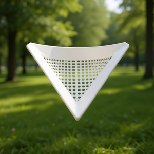 Scolapasta Triangolare in Plastica Bianca Senza BPA, Utensile da Cucina - Product Image 3