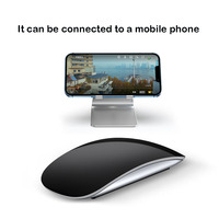 Pour souris sans fil Apple Convient pour trois générations MacBook souris de contrôle intelligente ipad souris sans fil rechargeable silencieuse
