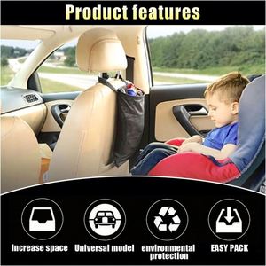 Promotional Gift Collapsible Car Garbage Bags Wholesale Custom logo Adjustable Car Trash <b>Bin</b> Garbage Storage Bag with logo - Product Image 6