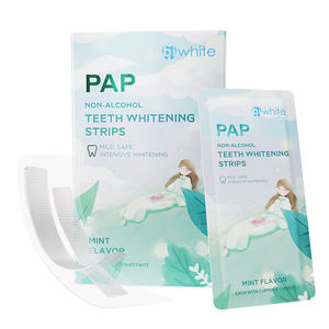 Tiras Dentales para el Cuidado Bucal, Tiras Blanqueadoras de Dientes sin Alcohol, Tiras Secas Antideslizantes para Dientes Sensibles - Product Image 1