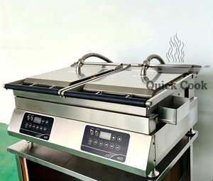 Piastra Elettrica Professionale Antiaderente 7000W per Bistecche, Griglia per Panini e Cotolette di Maiale, Macchina per Sandwich - Product Image 2