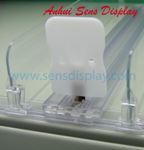Best Seller Supermarket Adjustable Can Bottle Display <b>Plastic</b> <b>Shelf</b> Pusher Tray - Product Image 3