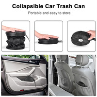 Pliable Petit Portable Sac Suspendu Véhicule Camion SUV Voiture Poubelle Poubelle Poubelle pour Siège Arrière Siège Avant