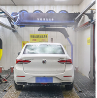 Máquina de Lavado de Autos Totalmente Automática de Diseño Moderno con Función de Secado con Aire y Encerado