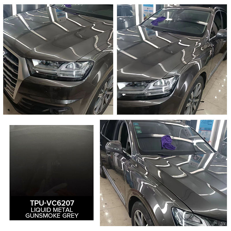 TPU Liquid Metal Gunsmoke Grey