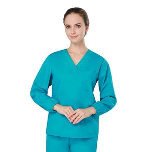 Nuovo Design <span class=keywords><strong>in</strong></span> uniforme da ospedale <span class=keywords><strong>in</strong></span> magazzino Set uniformi da infermieristica di nuova moda di vendita calda - Product Image 3