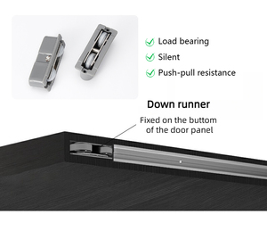 Mịn câm cửa trượt phụ kiện phần cứng vô hình hệ thống cửa trượt - Product Image 4