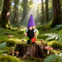 Kit de moules en silicone pour Halloween : Gnome et Elfe Champignon pour figurines en résine, plâtre, bougies et décoration intérieure