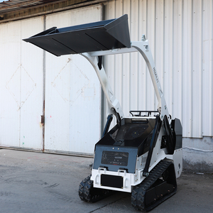 जापानी लोकप्रिय सस्ते फ्रंट लोडर हाइड्रोलिक मिनी डीजल स्क्ड स्टीड लोडर स्किड ट्रैक लोडर कुबोटा इंजन व्हील्ड - Product Image 5