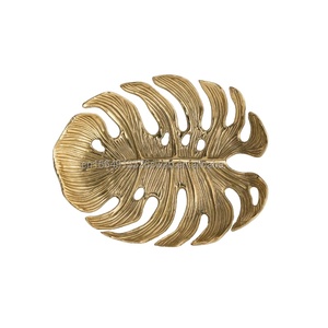 Plateau de luxe décoration Turtleback feuille métal bijoux plateau fruits plateau stockage créatif Arts et artisanat - Product Image 2