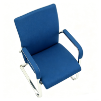 Chaise de bureau élégante et confortable avec dossier en maille fixe de qualité supérieure pour les zones de réception et de bureau