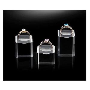 Babyboss — présentoir de bijoux en acrylique transparent et moderne, présentoirs avec des anneaux, pour spectacle commercial, boutique d'accessoires de maison - Product Image 2