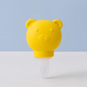 Diseño de dibujos animados Recién nacido Aspirador de nariz Aspirador <span class=keywords><strong>nasal</strong></span> manual de silicona Herramienta de limpieza de nariz Clip para bebé - Product Image 6