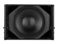 HDL 38-AS Haut-parleur de subwoofer actif professionnel de 18 pouces 1000W 8 aimants en néodyme pour les systèmes de scène et de sonorisation