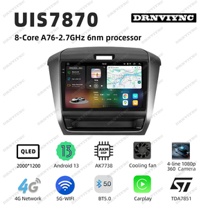 Autoradio Android 13 2K 7870 avec Carplay GPS DSP Lecteur audio vidéo stéréo Écran tactile pour Honda Freed 2 2016 - 2020 - Product Image 4