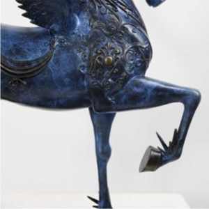 Scultura in Bronzo Statua Europea Moderna per Arredamento Casa, Opera d'<span class=keywords><strong>Arte</strong></span> Animale per Esterni, Scultura in Metallo Personalizzata per Giardino, Parco, Interni, Figura Artistica - Product Image 2