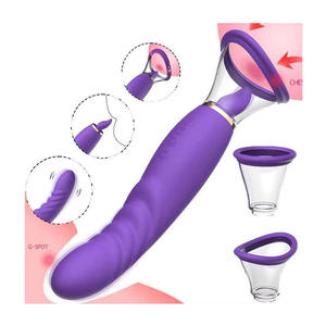Vibratore Femminile per Stimolazione Linguale e Succhiante, Masturbazione del Seno, Punto G, Orgasmo, Giocattoli Sessuali per Adulti AV per Donne - Product Image 1
