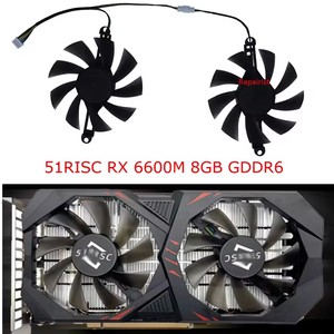 Enfriador de GPU, 85 mm de diámetro, PARA ALSEYE RX580, para 51risc <span class=keywords><strong>RX6600M</strong></span>, para AFOX RX580, para Ziway RX 580, reemplaza FL8015 12VB 7 vendido - Product Image 2