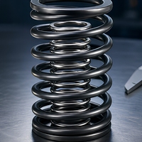 Ensemble de ressorts de compression concentriques, ressort en acier à bobines imbriquées pour équipement industriel