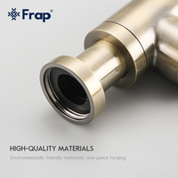 Frap accessoires de robinet de salle de bains, pièges à bouteille en bronze, drain pop-up avec drain de lavabo à débordement F82-4