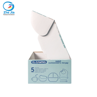 Boîte d'expédition personnalisée avec fenêtre, boîte cadeau en carton ondulé pour présentation, emballage électronique pour écouteurs et étuis de téléphone