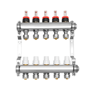 <span class=keywords><strong>Collettori</strong></span> d'acqua in acciaio inossidabile collettore di distribuzione automatica 2-12Ways per il <span class=keywords><strong>riscaldamento</strong></span> - Product Image 4