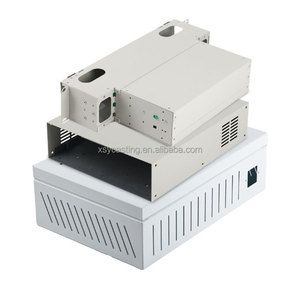 Boîtier d'alimentation électrique personnalisé en <span class=keywords><strong>aluminium</strong></span>/acier, découpe <span class=keywords><strong>laser</strong></span>, estampage, pliage, soudage, fabrication de tôles, boîte électrique - Product Image 1