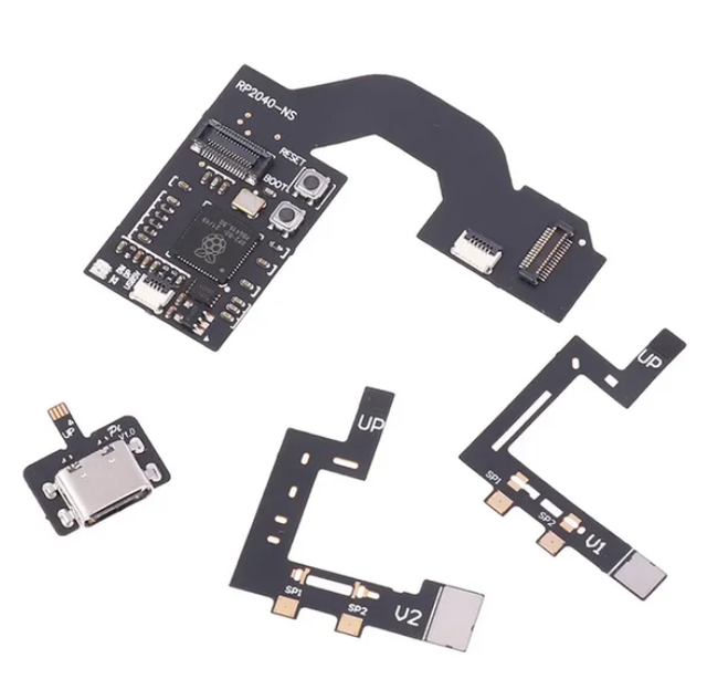 RP2040 CPU Cable Chip Replacement for Switch CORE/Lite/OLED, CPU Flex Cable Ribbon Cable for Switch Game