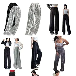 Factory Low-priced Wholesale Of New Summer Women's Casual Pants With Sparkling Craftsmanship Wide Leg Pants