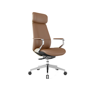 Chaise de direction exécutive en cuir moderne avec accoudoirs réglables, pivotante, design ergonomique, logo personnalisé - Borito OL-352 Mobilier de bureau - Product Image 4