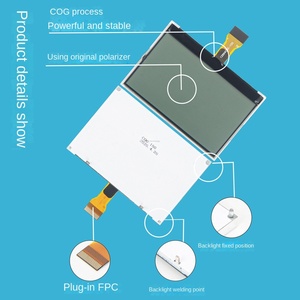 <strong>2</strong>.7 Inch 12864 Resolution Monochrome <strong>LCD</strong> <strong>Module</strong> with COG <strong>Display</strong> and Graphic <strong>Display</strong> - Product Image 3