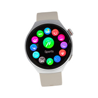 Elegante reloj inteligente impermeable IP67 pantalla táctil completa BT llamada brújula Correo electrónico AI asistente de voz para deportes IP67 impermeable completo