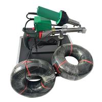 Pistola de soldadura por extrusión de plástico portátil, máquina de soldadura por extrusión de varilla de soldadura PE/PP, motor Metabo