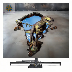 Kính vạn hoa độ chính xác cao 3D Tường máy in dọc tường máy in UV phun robot cho bức tranh tường nghệ thuật - Product Image 2