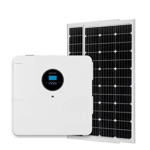 Lifepo4 Lithium-Ionen-Wohn lösung Solarenergie speichers ystem 5kW Solarstrom system Home Energy Storage