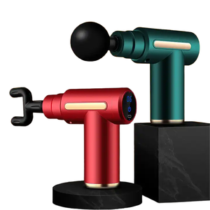 Venta al por mayor Mini pistola de masaje con 6 niveles de velocidad y 4 cabezales de masaje para el Alivio del cuerpo en la oficina del gimnasio o el hogar - Product Image 3