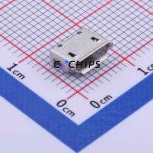 920-A52A2021S10106 USB Connector SMD Connector ( Connector Type: Micro-B )( Protocol Standard: USB 2.0 )( Gender: Female ) - Product Image 1