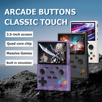 Vente chaude XGB35 Console de jeu portable rétro de 3.5 pouces avec système Linux à écran IPS et caractéristiques PS1 Lecteur de jeu